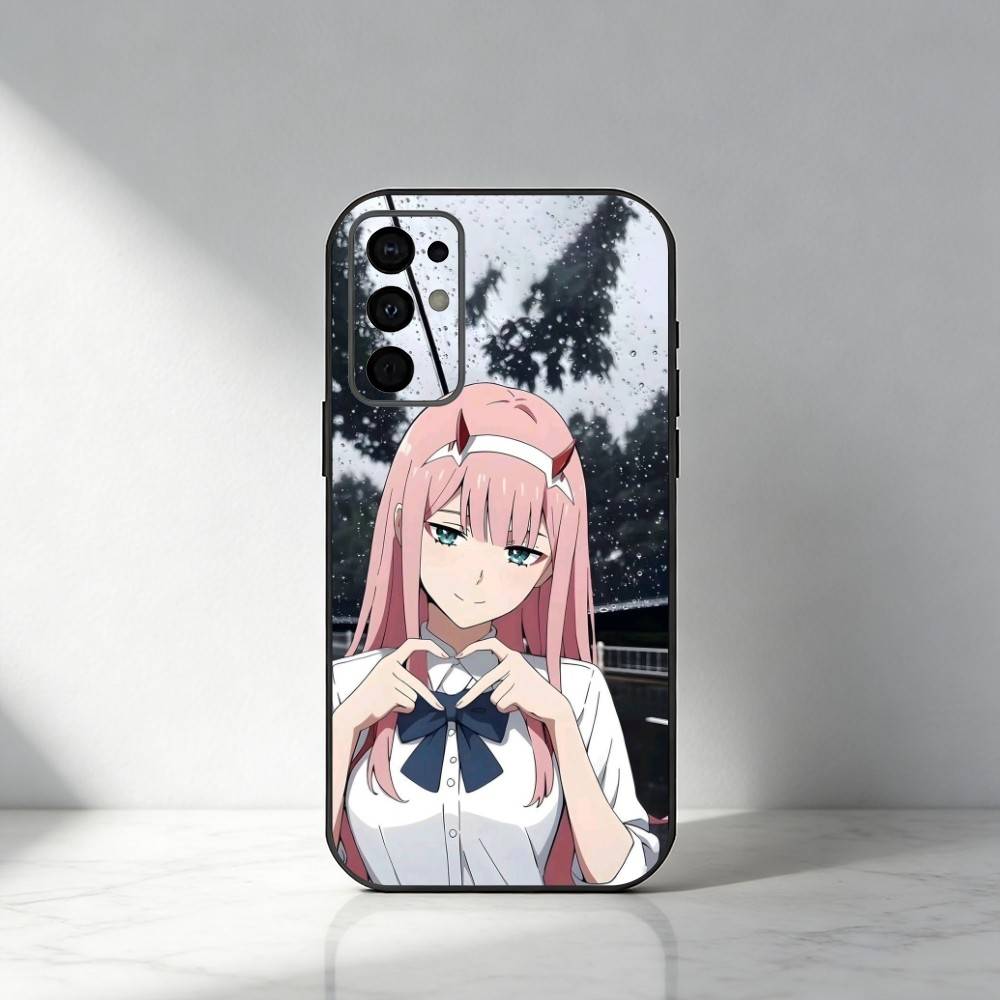 

Anime ZERO TWO Phone Case For Samsung S25,S24,S21,S22,S23,S30,Ultra,S20,Plus,Fe,Note,5G Black Cover Samsung S22plus5G