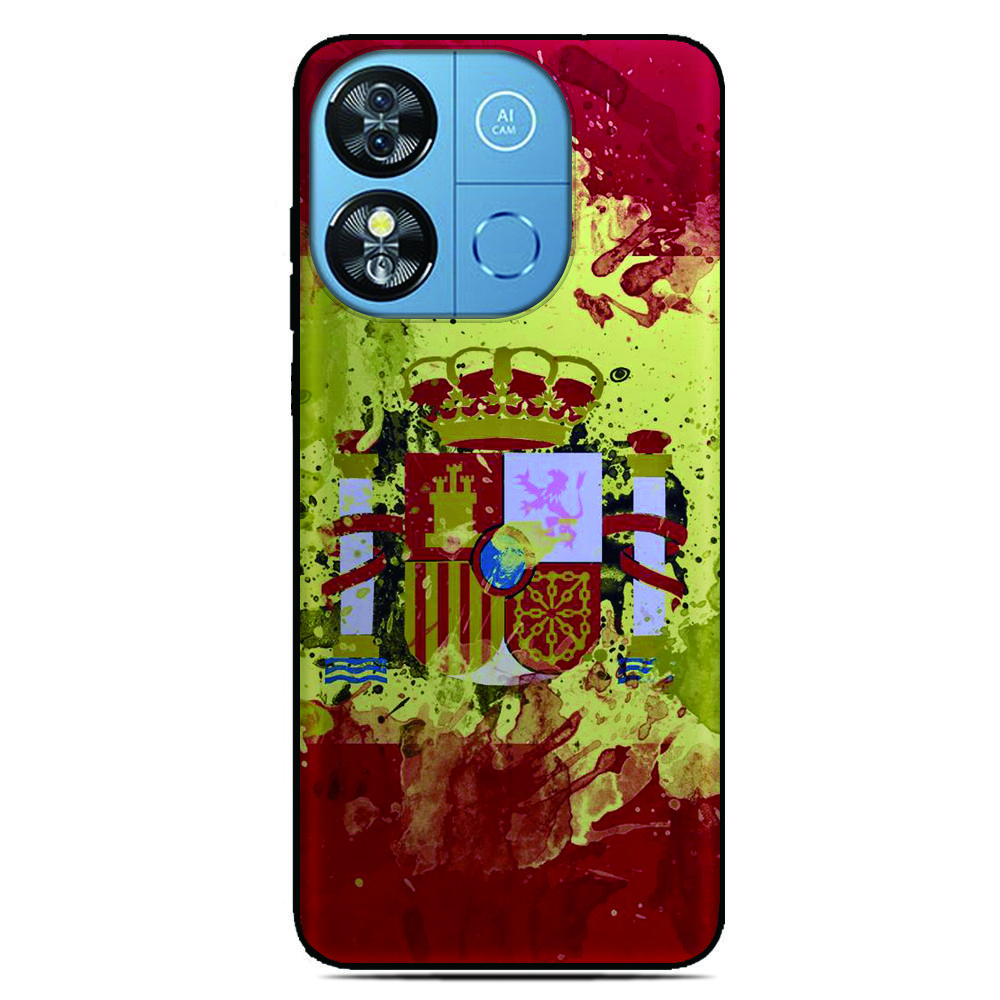 

Spain Flag Phone Case For Motorola Moto G35 G75 G71 G34 G53 G96 G22 E40 E30 E20 G13 G14 G42 G31 G41 G30 G20 G10 G50 G51 Cover Moto G42 5G