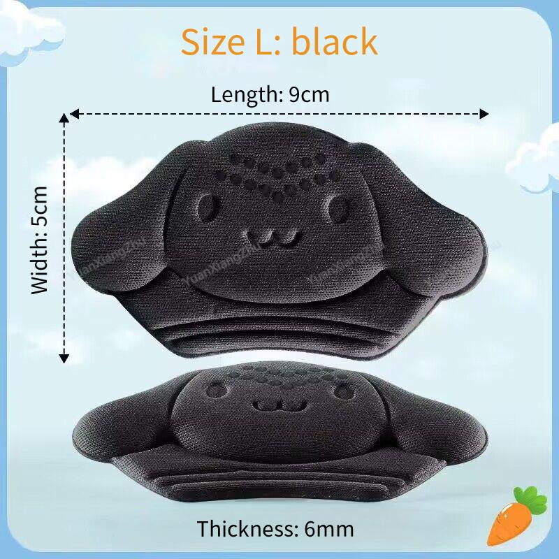 Child Heel Stickers Shoe Pads Sneaker Kids Insoles Non-slip Feet Heel Protectors Adjust Size Cushion Foot Care shoes Inserts
