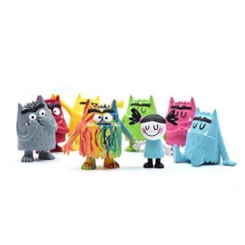 Jouet d'action - COMANSI - Ensemble collection Monstruo de Colores - 8 figurines - Multicolore