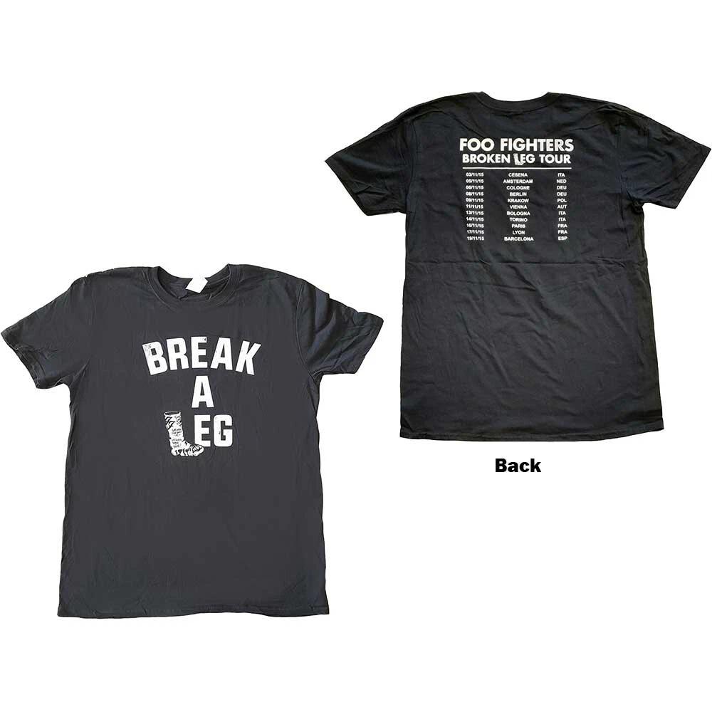 Foo Fighters - Break A Leg Tour - Black T-shirt XL