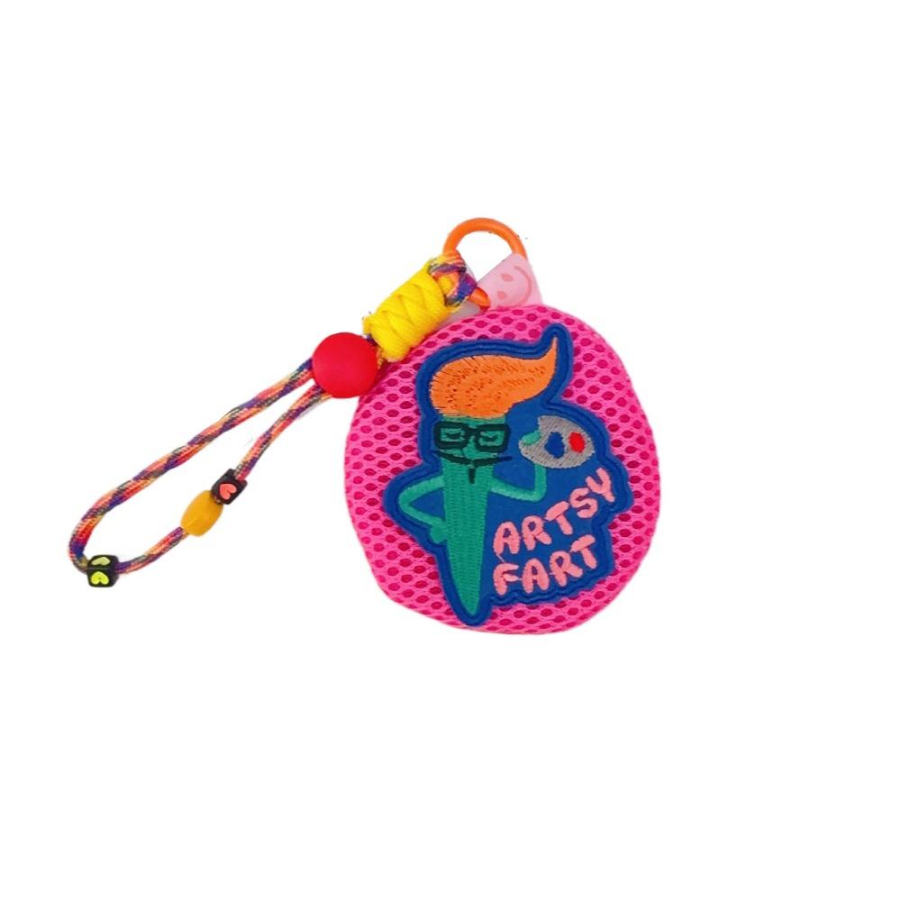 Breathable Mini Coin Purse Portable Headphones Organizer Backpack Hanging Bag Pendant  Cosmetics