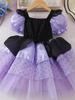 Girls' Purple Lolita Summer Princess Dress for Halloween