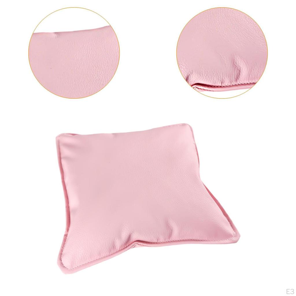 Arm Rests for Elbows, Elbow Pad Cushion, Comfortable Nail Supplies, Desk Station, PU Leather Hand