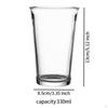 Glas Kaffeetasse Trinkglas, Mehrzweck, Einfach 330ml, Klar Espresso für