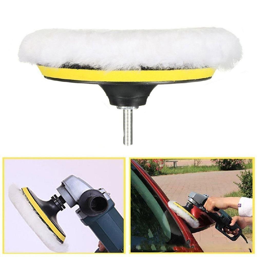 5PCS 3inch Polishing Kit Polishing Pad Car Waxing Sponge Disk Wool Wheel Auto Paint Care Polisher Pads Car Gadget