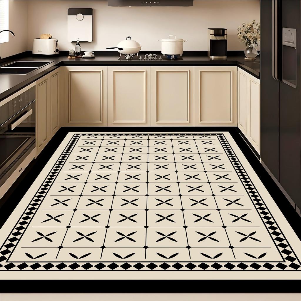 Diatomaceous earth doormat simple and elegant non-slip and wear-resistant absorbent and stain-resistant cuttable