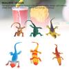 6 Pcs Lizard Figurines Educational Early Learning Realistic Models Reptile Animal Figurine Toys Set