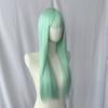 Lolita Mint Green Anime Cosplay Wigs Heat Resistant Synthetic Wigs with Bangs  Daily