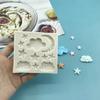 Moon Star Cloud Cake Decoration Mold Silicone Baking Mold Diy Chocolate Mousse Fondant Cake Decorating Tools Kitchen Accessories