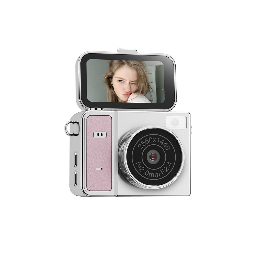 

Retro S162 Mini Flip Screen Camera - Digital CCD, HD Video Recording, Ideal for Students & Parties