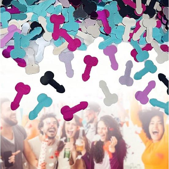 1 Pack Colorful Glitter Sprinkle BACHELORETTE Party Confetti Favor Table Decoration for Confetti Cannon Celebration Wedding Engagement Supplies Set