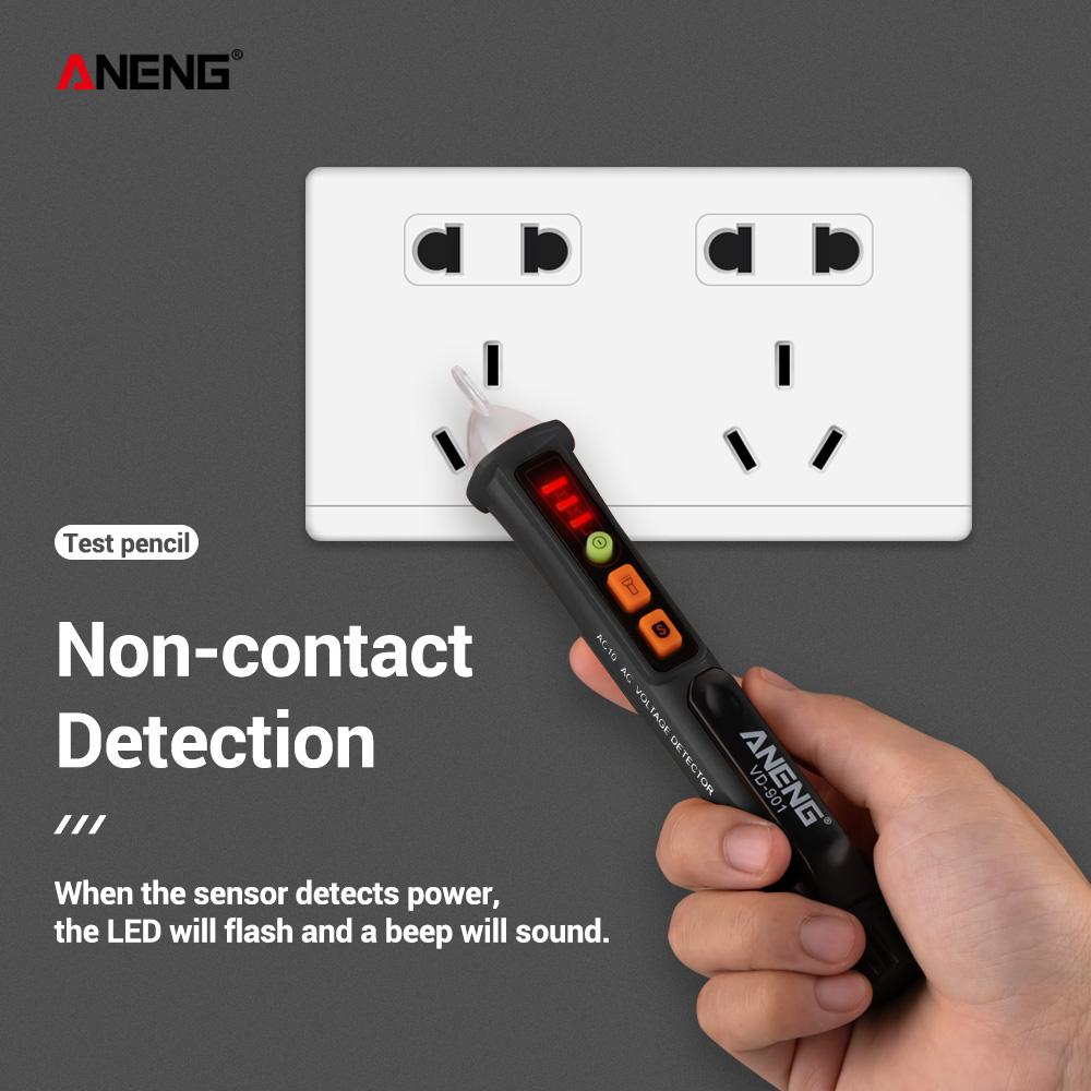 ANENG VD901 AC 12V-1000V Electrical Non Contact Voltage Detector Test Pen Probe Tester