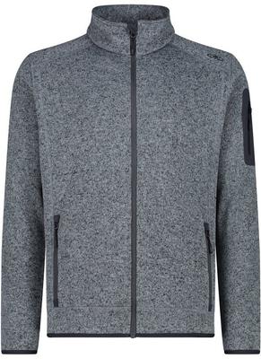 Herren-Fleecejacke CMP (3H60747N) Aluminium/Titan