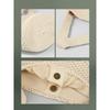French Montaigne French style Handmade Knitted Shoulder Bag Woven Bucket Bag Versatile Commuter Wool Bag