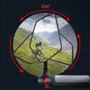 Handlebar Bike Mirror, Bicycles Cycling Rear View Mirrors, 360 Degree Adjustable Rotatable Handlebar Mounted Bike Mirror