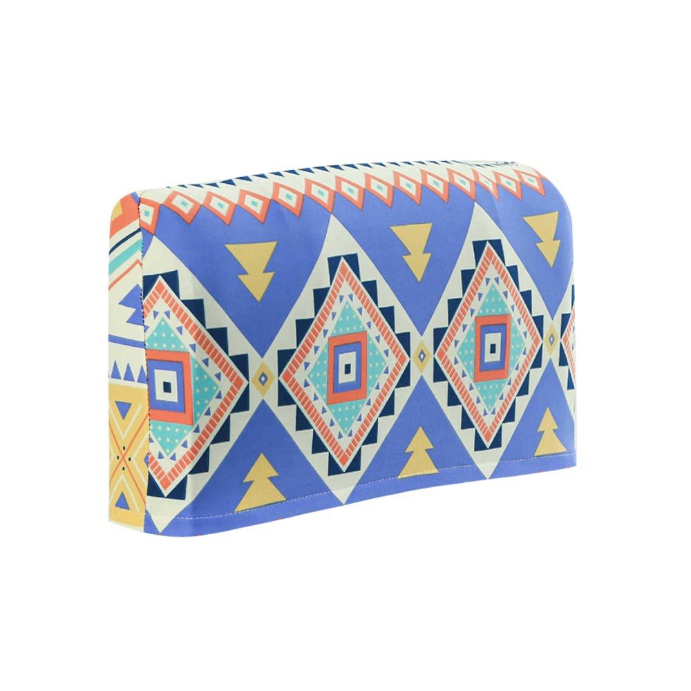 Cartoon Panda Penguin Rose Pattern Elastic Office Chair Backrest Cover Comfortable High Elasticity Backrest Slipcover Household