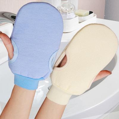 Shower Scrubber Bath Glove Smooth Skin Body Scrub Glove Portable Exfoliating Bath Glove