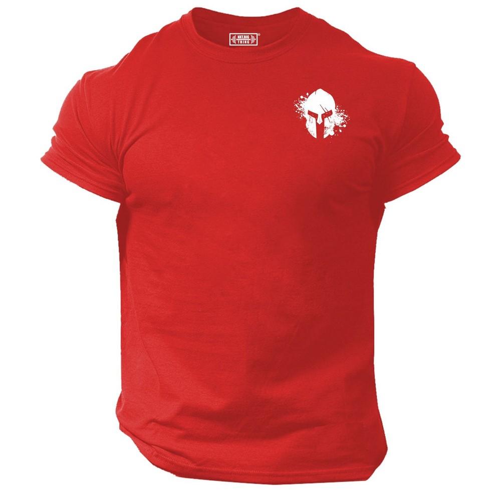 Blood Spartan Helmet T Shirt Small Gym Clothing Bodybuilding Training Boxing Top
