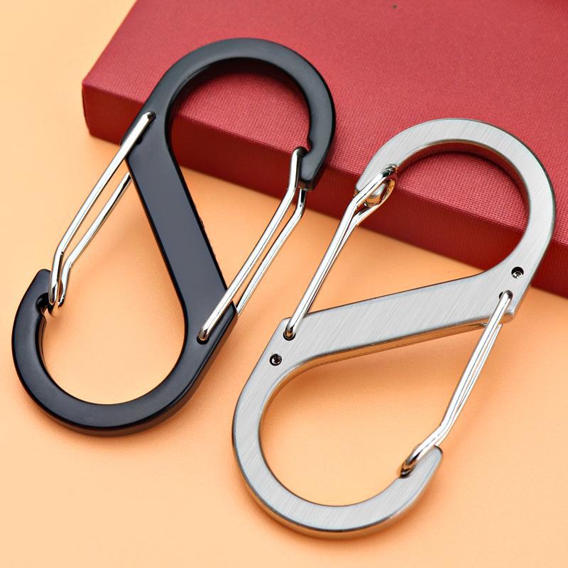 Customized Multi-Functional S-Shaped Metal Mountaineering Buckle for Outdoor Sports Backpacks