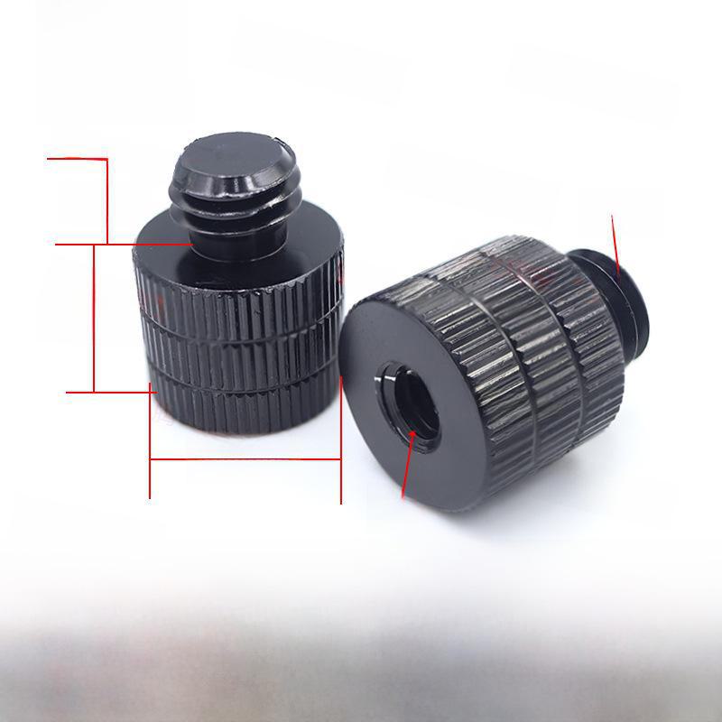 

Винт-переходник из алюминиевого сплава 1/4 на M4-M10 для фотооборудования 1/4 female M10 male