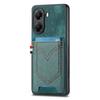 For Xiaomi Poco X7 Pro 5G/Xiaomi Redmi Turbo 4 5G Phone Case Retro Jean Cloth Texture Leather Back Cover with Card Holder