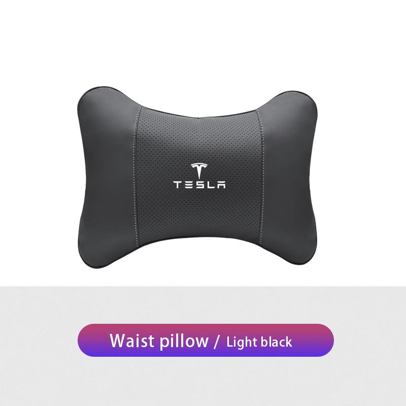 Car Seat Head Support Cushion Lumbar Pillow Accessories For Tesla Model 3 Y S X Cybertruck Juguete Roadster Coil Bonina
