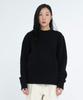 ODD DOT Crew Neck Loose Fit Wool Knit_Orange