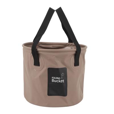 Collapsible Bucket 10L High Temperature Resistant Portable Folding Water Bucket with Handle for Camping Fishing Picnic