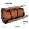 In Stock Waterproof Stain-Resistant Watch Box: Single/Double/Triple, PU Leather Portable Storage