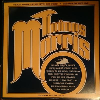 LP Schallplatte THOMAS MORRIS & HIS SEVEN HOT BABIE - Thomas Morris CC49 Collector's Cla Scandinavi Jazz Gebraucht