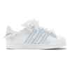adidas Originals Superstar 2 Romantic Gift Low Top Casual Skate Shoes Unisex Blue White IH8659(TeamS2-S-BOX)