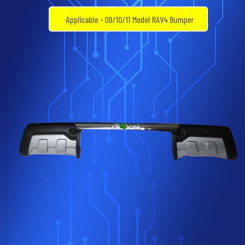 RAV4 Series Front and Rear Bumpers for 09-12 Models - Modified Guard Design