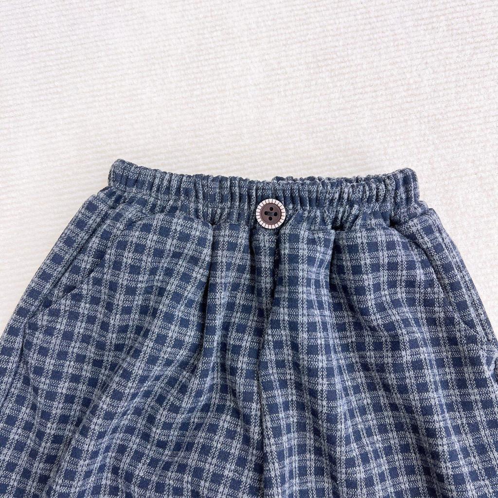 Autumn 2025 Kids' Plaid Pants - Stylish, Comfortable & Versatile