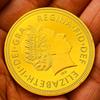 Australia coin, the Chinese zodiac, the the Year of the Loong, gilding, color printing commemorative medals, playing craft, decorations