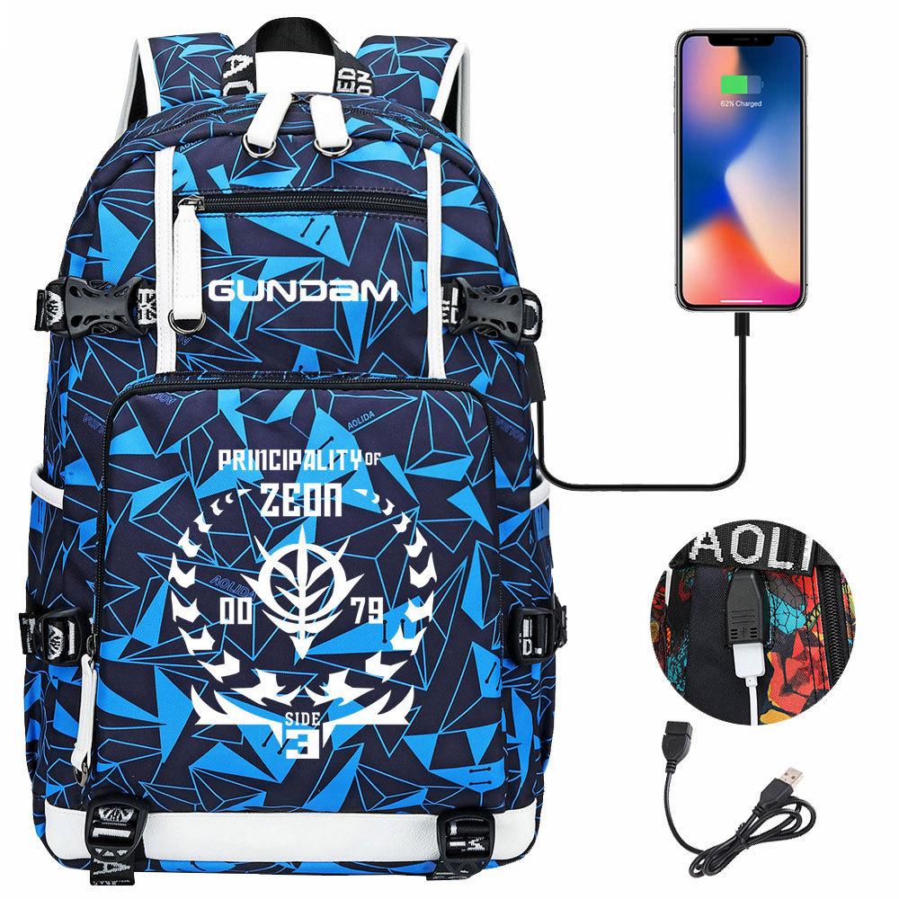 Jauns Mobile Suit Gundam apdrukāts pusaudžu