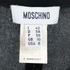 MOSCHINO made in Italy No sleeve Long dress 38 Black series Women Used