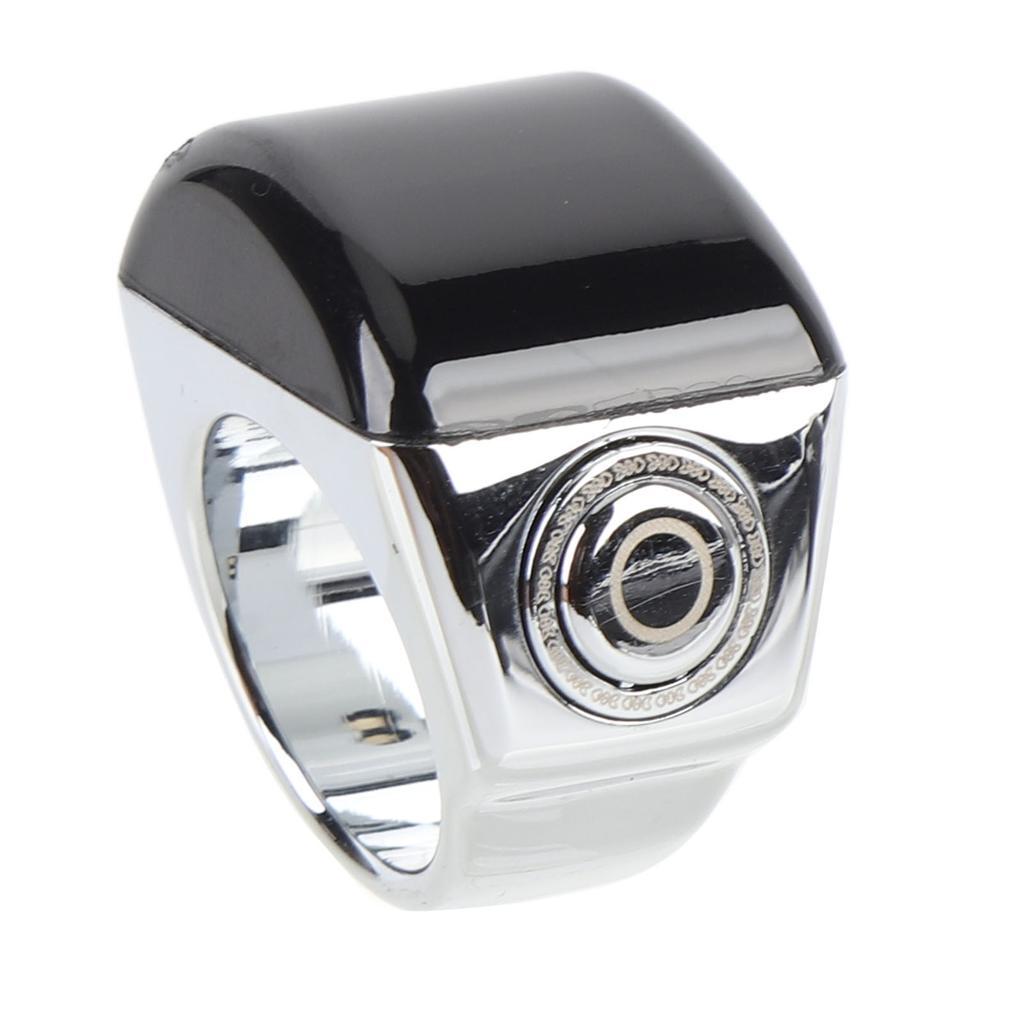 Smart Tasbih Ring Zinc Alloy IP67 Rain Proof APP Support Digital Prayer Reminder Finger Counter