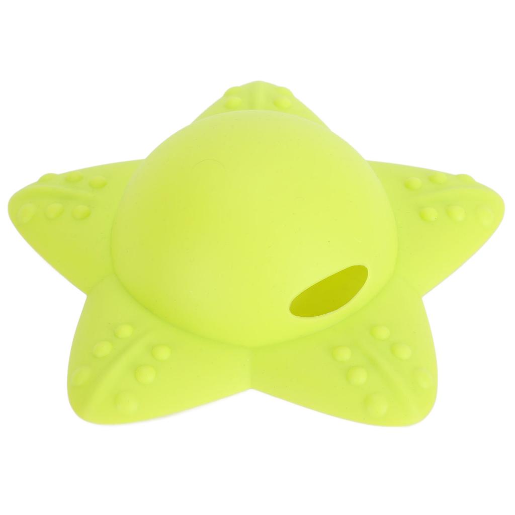 Bathtub Overflow Drain Cover Overflow Prevention Silicone Cartoon  Flat Drain Plug Green