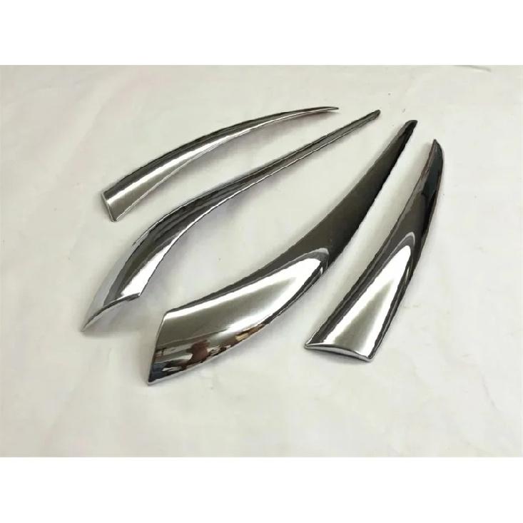 For Nissan Qashqai J11 2014 2015 2016 2017 ABS Rear Light Lamp Eyebrow Frame Cover Trim Garnish Moulding Car Styling Accessories