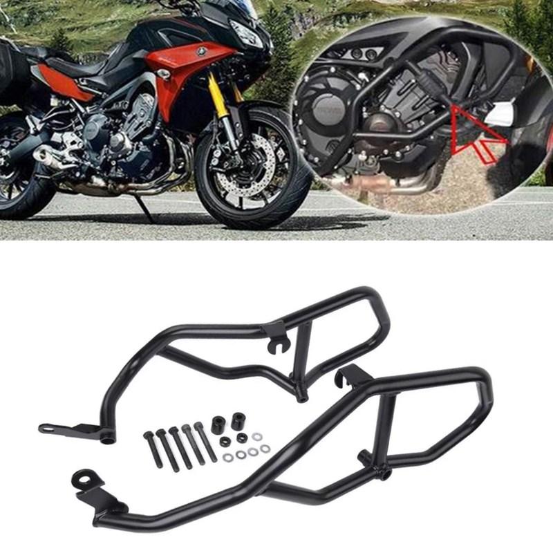 Motorbike Engine Crash Bar Protector Bracket Frame For Yamaha MT-09 Tracer FJ-09 Tracer 900