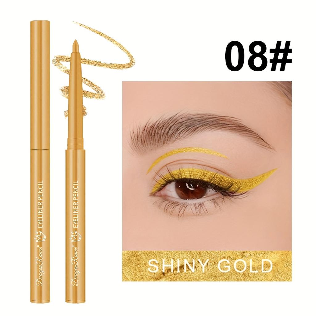 Schnelltrocknender, Geschmeidiger und Wasserfester Bunter Eyeliner Stift. Setzt in Einem Zug. Ein Muss für Anfänger.