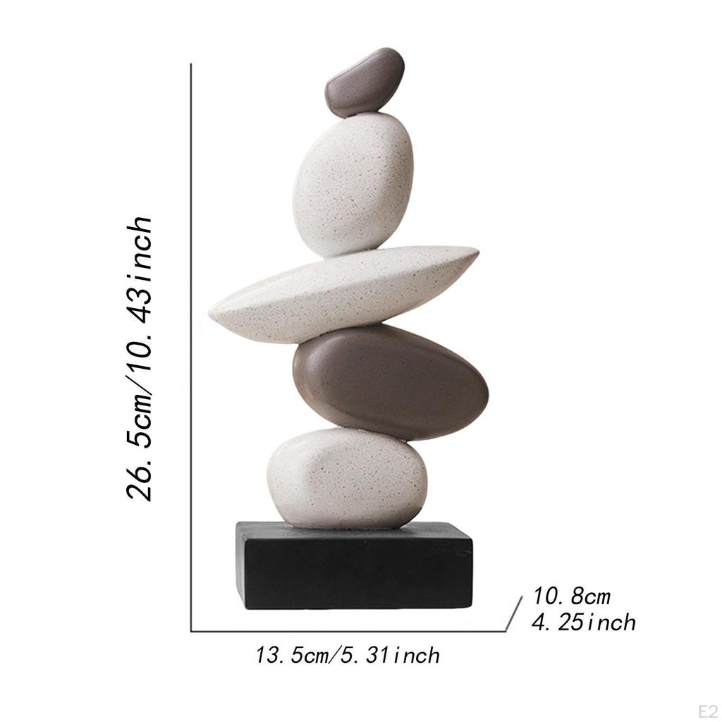 Artificial Sandstone Statue Sculpture Home Decor Ornament Art Figurine for Farmhouse Office