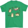 Funny Hedgehog Eat Sleep Repeat Lover Unisexs TShirt 100 Cotton