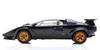 Kyosyo Original Lamborghini Countach Walter Wolf Dark Blue Finished Product 1/18