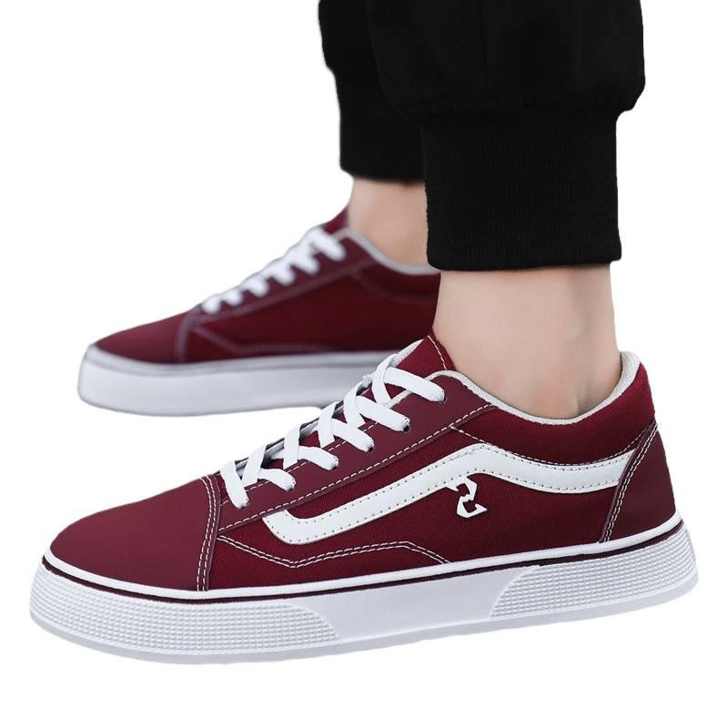 New spring and autumn large size low-top canvas shoes board shoes casual trendy shoes