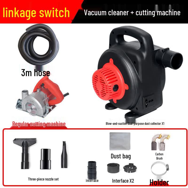 

Industrial Dust Collector with Auto-Start Linkage Socket