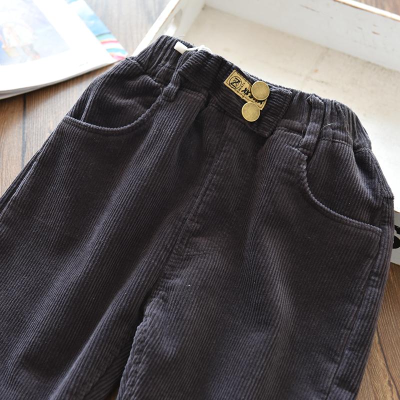 Harem Pants Corduroy Children Outfits Tracksuit Winter Cotton Trousers Kids Outwear Pants Boys Girls Casual Warm Loose Pants