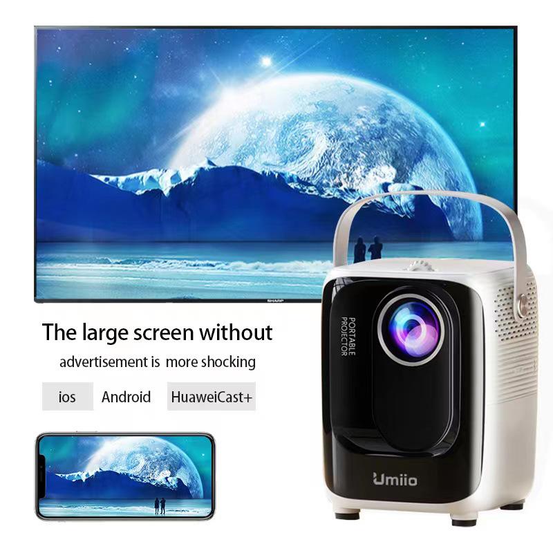 HY300PRO 4K UHD Smart Mini Portable Home & Outdoor Projector