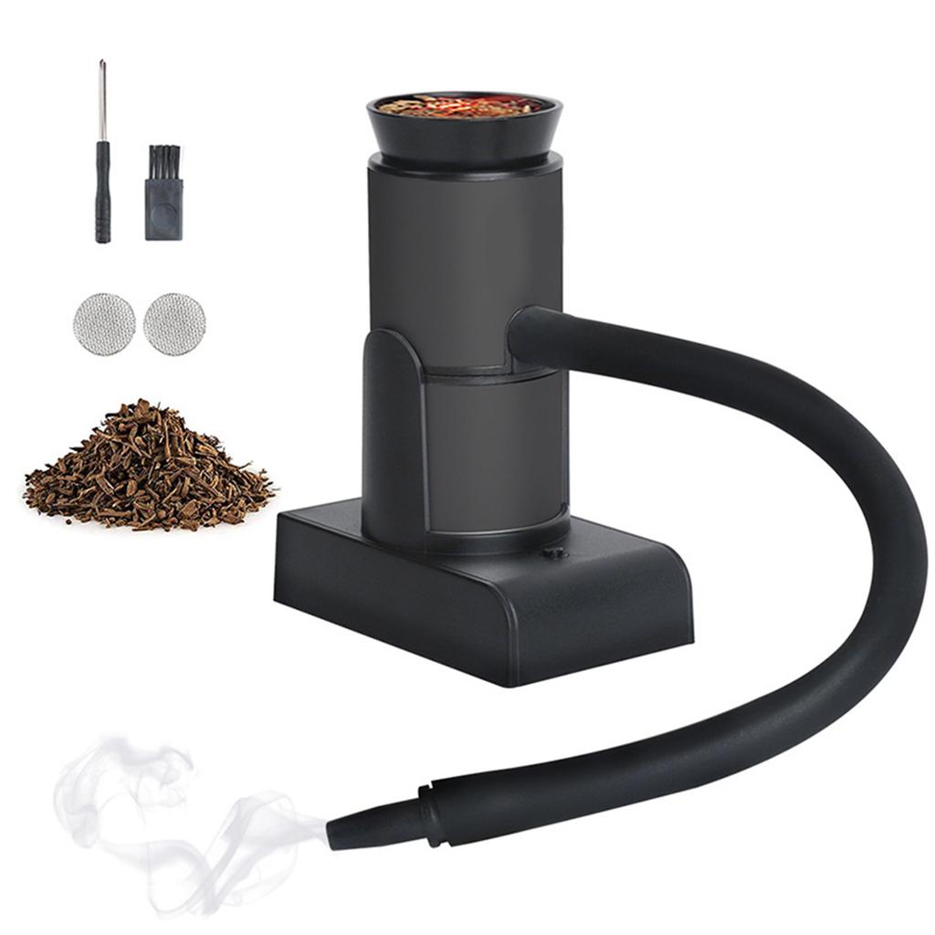 Portable Food Smoker Kit with Wood Chips Battery Powered Cocktail Smoker Indoor Smoke Infuser Household Cooking Smoking Machine